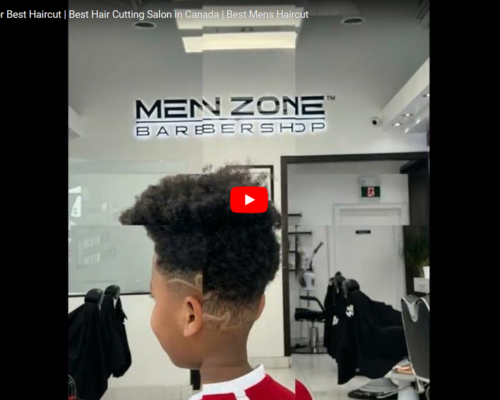 Best Mens Haircut at Men Zone Barbershop Known For Best Haircut – Video